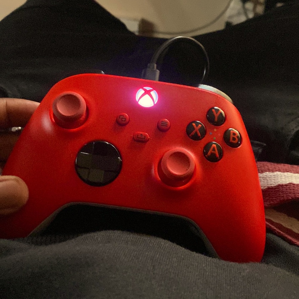 Red new generation Xbox controller